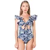 Women Swimwear Sexy One Piece Biquini Swimsuit Push Up Women Ruffle Monokini Bodysuit Kąpiec Kącik Szybka pływania 1701308