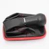 For Seat Leon 2000 2001 Toledo 1999 2000 2001 Car-Styling Car 5 / 6 Speed 23mm Red Line Gear Stick Shift Knob With Leather Boot