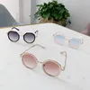 Fashion Kids Sunblock Leopard Print Irregular Children Sunglasses Ultraviolet-proof Child Glasses Travel Decoration Accessories