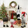 Christmas Gnomes Elk Doll Cute Decoration Plush Elf Ornaments Dekorationer för inomhusheminredning Xmas Party Gift 2110197850157