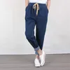 Jeans femme grande taille Harem pantalon taille haute élastique adoucissant lâche dame Denim pantalon 5xl 6xl 7xl 210616