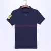 mens polo shirts horse Embroidery label men Hommes Classic business casual top Tee Plus Cotton breathable size S-2XLDesigner