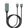 Universal HDTV Plug and Play Adapter Digital AV Cable 1080p Телефон для телевизора USB 2.0 Тип C Micro 5pin 1M для телефонов Samsung Huawei