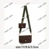 Schoudertassen vrouwen driedelige pak dames hele mode 2021 crossbody tas grote capaciteit cross body klassiek straatpatroon 340Z