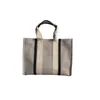 Luxe Tote Designer Handtas Woody Grote Capaciteit Canvas Reistas Brief Stitched Cowhide Draagbare Schoudertas Casual Winkelen Office Portemonnee Superieure leverancier