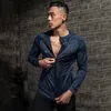 Vestes de Sport pour hommes, fermeture éclair, séchage rapide, manteau d'entraînement, sweat à capuche, vêtements de Sport, coupe cintrée, sweat-shirt de Fitness