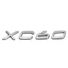 For XC60 XC90 Rear Trunk Letters Logo Sticker 3D ABS Badge Trim Decor Accessories Auto Tail Word Nameplate Car Tuning4575081