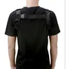 Waist Bags Harden Chest Rig Hip Hop Tactical Bag Streetwear With A Small Red Backpack