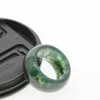 Naturlig kristallsten Ring Opal Turkos Svart Onyx Tiger Ögon Sodalit Malachite Smycken Presentfinger Ringar För Kvinnor Män 12 * 18mm 12 * 20mm