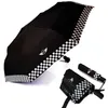 Bil styling dubbel lager omvänd paraply vindtät solstrand för mini cooper One jcw s countryman tillbehör 210721