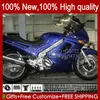 Corpi per KAWASAKI NINJA ZZR250 ZZR-250 90 91 92 93 94 95 96 97 98 99 Carrozzeria 54HC. Vendita blu stock carenature OEM