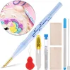 Magic Needle embroidery Pen Stitching Punch Needles Tool Sets DIY Craft Sewing Kit Tools For Embroideries Patterns