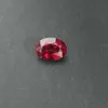 10X8mm 3.5cts GRC Certificate Lab Created Grown stone Oval cut Red ruby gemstone Ring jewelry H1015
