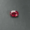 10x8mm 3.5cts GRC certifikat Lab skapat vuxen sten oval klippa röda rubin ädelsten ring smycken h1015