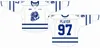 CeDH Custom 1997 98-2006 07 OHL Uomo Donna Bambini Bianco Blu Nero Grigio Stiched Mississauga Steelheads s Ontario Hockey League Jersey
