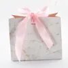Ciglia finte 100 / confezione Mini sacchetto regalo in marmo creativo all'ingrosso per scatola di ciglia per feste Confezione di carta di cioccolato / bomboniere Scatole di caramelle