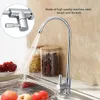 1/4 '' en alliage d'acier inoxydable robinet d'évier de cuisine robinet chrome osmose inverse RO filtre à eau potable 210724