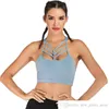 Reggiseno sportivo da donna di marca bellissima, sexy, con scollo frontale, scava fuori, per fitness, corsa, yoga, traspirante, ad asciugatura rapida, raccolta push up