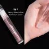 6 colors Wet Gloss Crystal Jelly Lip Gloss Shiny Clear Mirror Moisturizing Glitter Liquid Lipstick Tint Care Makeup