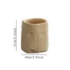 Cement Flower Pot Imitate Kraft Paper Flower Pots Succulents Flowerpot Garden Vegetable Breathable Planter Home Decoration BH6123 TYJ