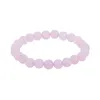 8mm naturel cristal pierre brins perles bracelets porte-bonheur femmes fille élastique Yoga bijoux accessoires de mode