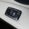 Dla BMW 3 serii E90 E92 2005-2012 Akcesoria do samochodu z włókna węglowego okienne panelu sterowania przełącznikiem Pokrywa naklejka wykończona wnętrza 259J