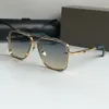 A DTA Mach Six Top Original de alta qualidade Designer de óculos de sol para homens famosos moda retro marca de luxo óculos de design de moda mulheres óculos com caso R7F2