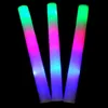 30 шт. Light-Up Foam Glow Stick Оптовая светодиодные мягкие дубинки ралли Rave Light Wands Multyacolor Chep Sweart Tube Concert для фестивалей