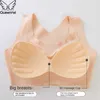 Drop Bras For Women Posture Corrector Seamless Push Up Shockproof Sports Support Fitness Vest Underwear Corset Back Bra 210728