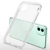 Para Iphone 13 Pro Max Glitter Cases Three Layer Transparent Soft TPU Frame Hard PC Back Funda para teléfono celular Fit Iphone 11 12 8 8Plus