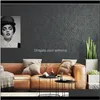 Deskor Gardendark Gray | Biały | Czarny Prosty Tapeta Geometryczna Rolka Nowoczesny Projekt Papier Wall Home Decor Sypialnia Salon Room Backg
