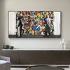 Graffiti Art Painter and Artist Modern Street Wall Pictures Banksy Paintings on The Wall Canvas Posters and Print for Living Room 3022684