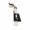 2021 Sciarpa di seta borse donna borse lettera fiore scraves Capelli testa di grado superiore 3 colori 18917 8x120 cm # VSJ-01 z11I #