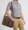 Dames Luxe Messenger Bags Nieuwe 14 Inch Laptop Aktentas Business Handtas voor Mannen Grote Capaciteit Lederen Mode Designer Schoudertas