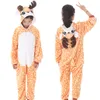 Kigurumi Children Pajamas Unicorn for Boys Girls Onesie Kids Animal Deer Child Pijamas Winter Sleepwear Panda Pyjamas 210729