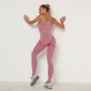 Sportswear Seamlyoga Set Mulheres Workout Roupas Gym Sets FitNclothing Athletic Wear Esportes Running Leggings Bra Yoga Terno X0629