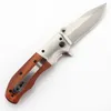 Browning DA51 Camping Hunting Knives Wooden Handle Outdoors Camp Campings Huntings Pocket Stainless Steel Folding Knife Outdoor Cutter Wholesale