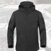 Men's Jackets Autumn And Winter Plus Size Outdoor Tactical Waterproof Thicken 3-IN-1 Jacket Men Clothing Windbreaker