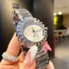 Marke Uhren Frauen Mädchen Kristall Blume Stil Metall Stahl Band Quarz Armbanduhr CHA52