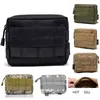 Multifunctional Mini Tactical Modular Molle Pouch Waist Bag Camo Casual Waist Pack Utility Tools Mobile Phone Case