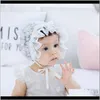 Hats Baby, Kids & Maternity Cute Lace Po Props Flower Summer Baby Aessories Girl Sun Hat Breathable Cotton Infant Bonnet Caps H863S Drop Del