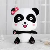 BabyBus 32/50 Panda Fofo Brinquedos de Pelúcia Bonecas de Pelúcia Macio para Presente de Aniversário Infantil H0824