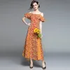 Summer fashion women Spaghetti Strap Dress Sleeveless Ruffles Floral Print Slim Bohemian 210531