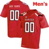 Niestandardowe Texas Tech College Football Jersey 55 E.J. Holub 56 Jack Anderson 58 Madison Akamnonu 62 Le'raven Clark Mężczyźni Kobiety Młodzież Zszyty