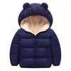 Bébé Filles Veste Automne Hiver Pour Manteau Enfants Chaud À Capuche Survêtement Garçons Enfants Vêtements 211027