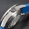 Montre-bracelets Cronos Men's Sea Diver Watch Sapphire en acier inoxydable NH35 Mouvement automatique Céramique Céraque 200M Résistant à l'eau LUME 239K