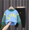 Set di vestiti casual per bambini Completi per ragazza Primavera Autunno Top a maniche lunghe per bambini + pantaloni per bambine