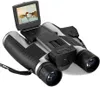 Digitale camera's 2 "LCD-verrekijker met camera voor volwassenen, 12x32 5MP Video Po Recoder Bird Watching Jachtconcerten Sport Games
