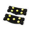 5 goujons glace neige anti-dérapant hiver poignées alpinisme crampons marche escalade ski chaussures couverture accessoires anti-dérapant pointes poignées Crampons