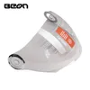 Negozio ufficiale BEON B-110B Moto PC materiale visiera specchio casco lente Adatto per b-108 b-110